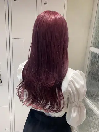 ロング カラー THESALONS所属・🤍ブリーチカラー /寄田龍樹🤍のヘアスタイル