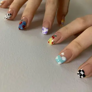 ネイル kana/モード ・グランジ໒꒱のネイルデザイン