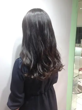 ロング カラー 髪質改善　SHEER.銀座所属・銀座　髪質改善 ハシモトリュウタのヘアスタイル