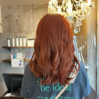 カラー 阿部 麻衣子のヘアスタイル