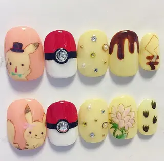 ネイル 東 千夏のネイルデザイン