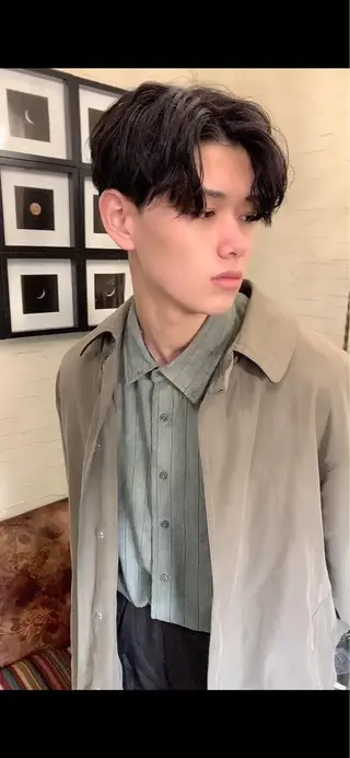 ショート パーマ メンズ メンズStylist 山根慧のヘアスタイル