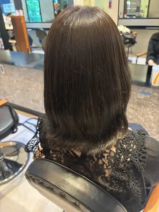 ミディアム カラー メンズ特化/ 透明感カラー/りなのヘアスタイル