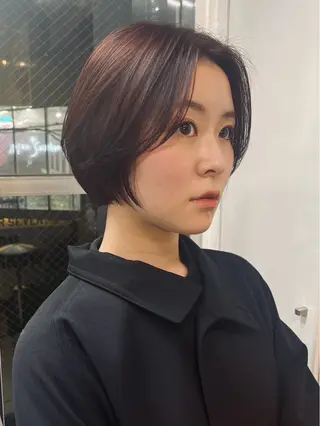 ショート fifth所属・きたみ すずのヘアスタイル
