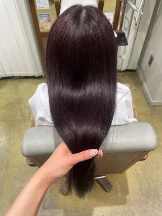 ロング アイブロウリフト パーマモデル/はなのヘアスタイル