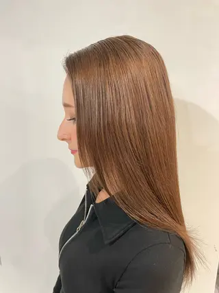 ロング ラピス大阪アメ村店所属・大阪ハイトーン✨ 🇺🇸髪質改善🌴のヘアスタイル