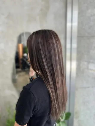 ロング カラー さわ 🫧🎀のヘアスタイル