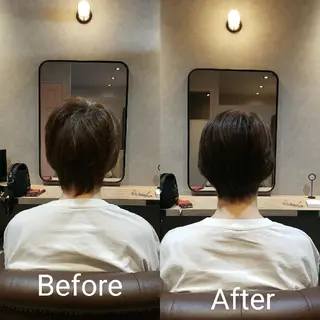 ショート 鈴木 昌浩のヘアスタイル