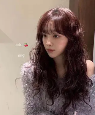 カラー rinka/暖色 ダブルカラーのヘアスタイル