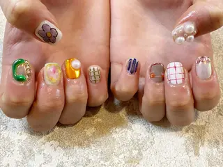 ネイル UP yuriのネイルデザイン