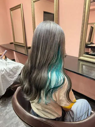 ロング カラー LA KING KYOTO所属・レイヤーカット/ miranのヘアスタイル