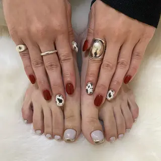 ネイル Amber21.所属・Nagahama Akariのネイルデザイン