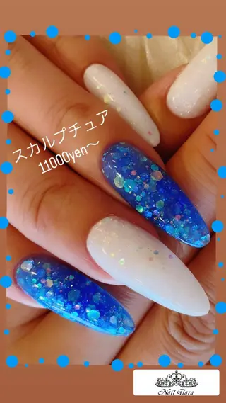 ネイル ネイル ティアラのネイルデザイン