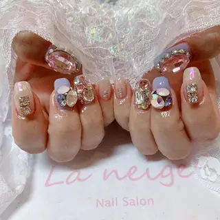 ネイル La neige* yuki 🥯🍑のネイルデザイン