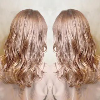 ミディアム カラー 🦋韓国系指名No1 店長/圓山 祐也🦋のヘアスタイル