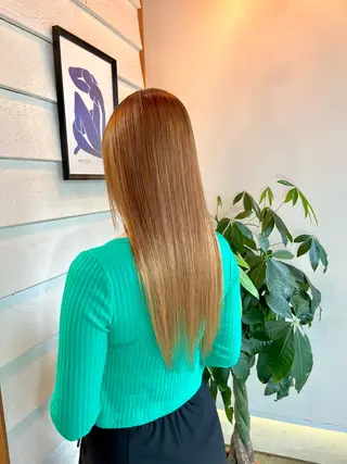 ロング 【ボブ】縮毛矯正/ 船橋駅5分/鈴木杏美のヘアスタイル