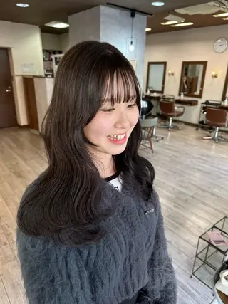 ロング カラー 高橋 みく/ minim 暖色のヘアスタイル