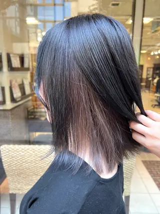 ミディアム カラー 大人女性のお悩み改善 大塚綾のヘアスタイル