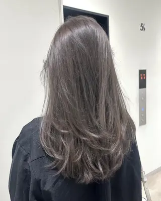 カラー 春の透明感ヘア🌸 横浜UNITEDのヘアスタイル