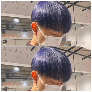 ショート カラー メンズ 【メンズサロン】 BLUCK 横浜のヘアスタイル