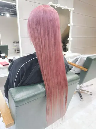 ロング カラー ヘアアレンジ Days 透明感カラーのヘアスタイル