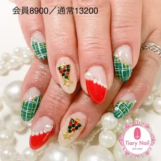 ネイル 💗🪽Tiary Nail🪽💗のネイルデザイン