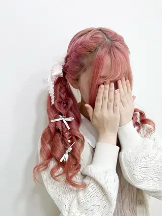 ロング ヘアアレンジ ヘアセットサロン /上坪愛美のヘアスタイル