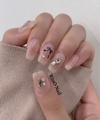 ショート RinO Nail Salon所属・Hin Rin 日本橋店のネイルデザイン