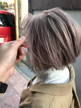 ショート カラー olino 【オリノ】西田辺のヘアスタイル