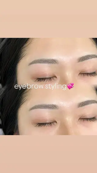 アイブロウ ecarg所属・ˢᵃᵏᵘʳᵃ ୨୧のマツエク・マツパデザイン