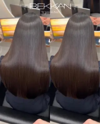 セミロング カラー BEKKAN by  youres hair所属・当日予約OK⭕️ 佐藤太一のヘアスタイル