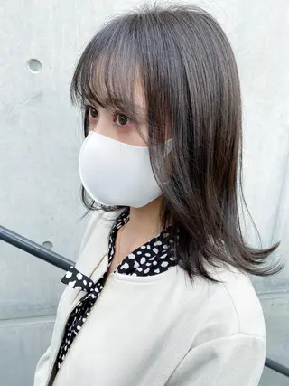 ミディアム カラー 大宮 / ボブ特化 永井竜也のヘアスタイル