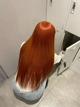 ロング カラー ヘアアレンジ 💗横浜美容室 💗HARUNAのヘアスタイル