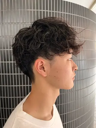 ショート パーマ メンズ 🔥メンズ専門 /福島慶也🔥のヘアスタイル