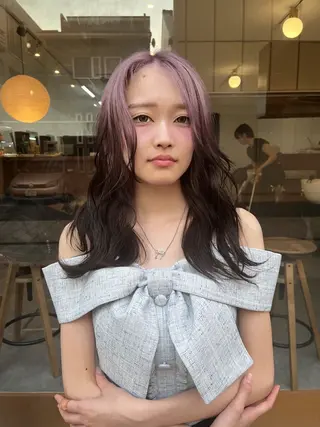 セミロング ボブ/レイヤー/ ショートcovo代表のヘアスタイル