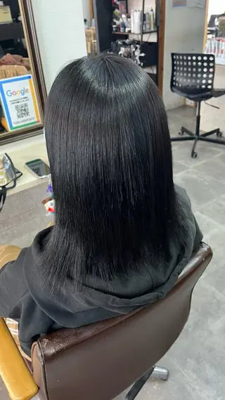 ミディアム ⭐️U-topia ⭐️和泉田　りさ⭐️のヘアスタイル