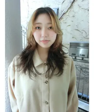 ロング ハッシュカット/ MAYAのヘアスタイル