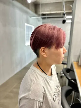 ショート カラー メンズ/ダブルカラー /パーマ/来栖慧💈のヘアスタイル