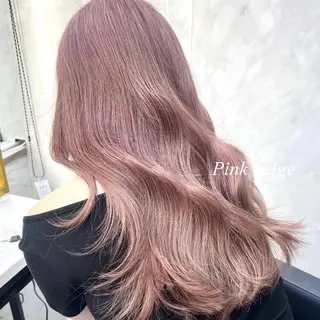 ロング カラー シールエクステ特化 ハイトーン、NANAのヘアスタイル