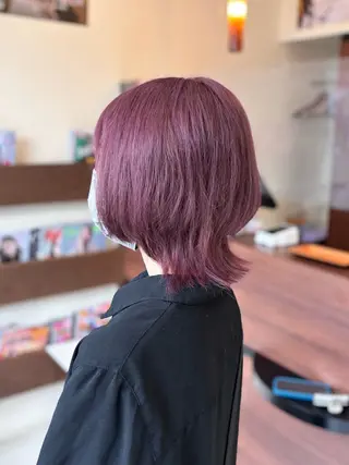 ショート カラー 小野 友暉のヘアスタイル