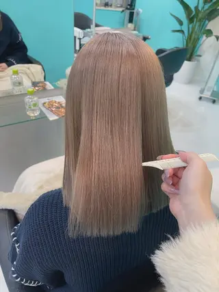 ミディアム mana/メンズ/ ヘアセット/ブリーチのヘアスタイル