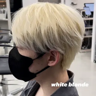 ショート カラー Dover中野✂︎ メンズ美容師島村祐輝のヘアスタイル