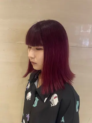 カラー ayame /新宿 美容師のヘアスタイル