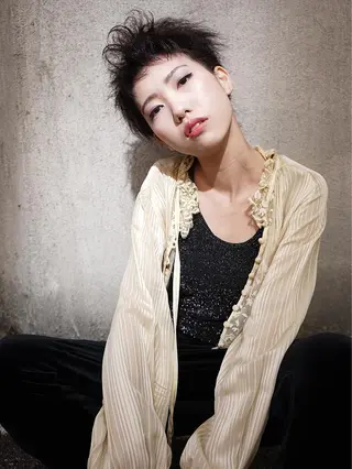 ショート パーマ WHOLE所属・花井 啓好のヘアスタイル