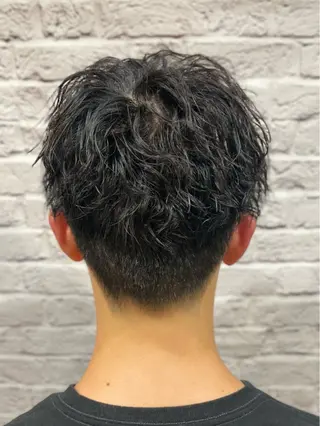 パーマ メンズ Graceful BarBer platinum所属・無料メンズカット💈 遠山泰輝のヘアスタイル