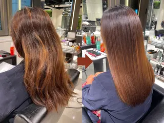 Sakuraෆ˚* 巻ける縮毛矯正🫧のヘアスタイル