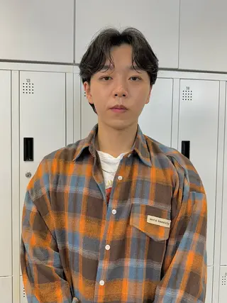 ショート パーマ メンズ 🇰🇷カルマパーマ kaito🇰🇷のヘアスタイル