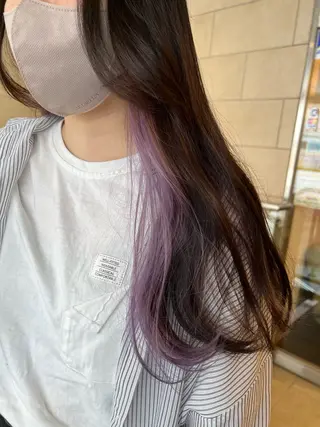 カラー 久永 菫のヘアスタイル