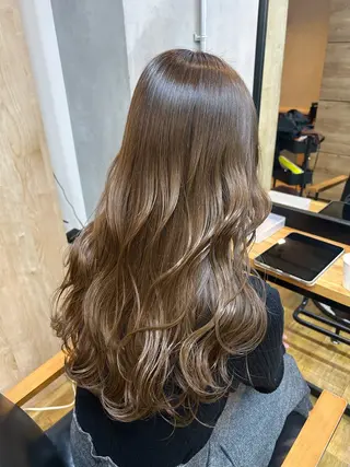 ロング 廣山 慶圭のヘアスタイル