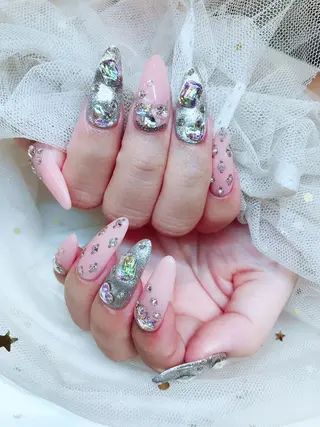 ネイル 長さだし専門店 M2　rikaのネイルデザイン